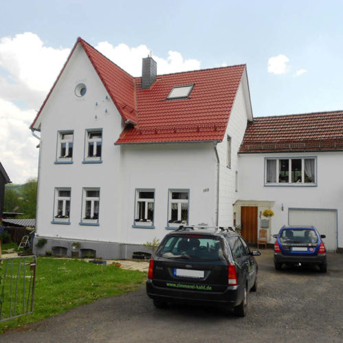 Dacheindeckung mit Betondachpfannen